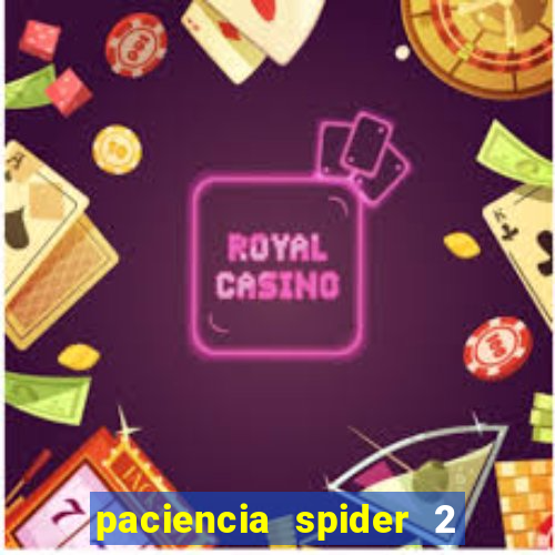 paciencia spider 2 naipes jogar